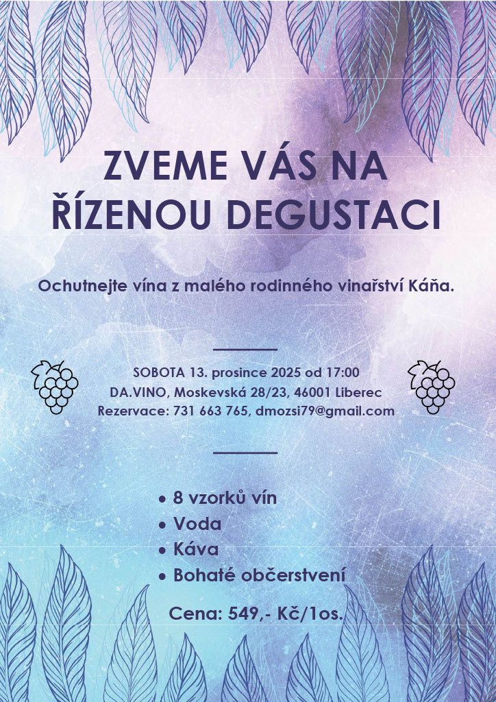 řízená degustace Barbora