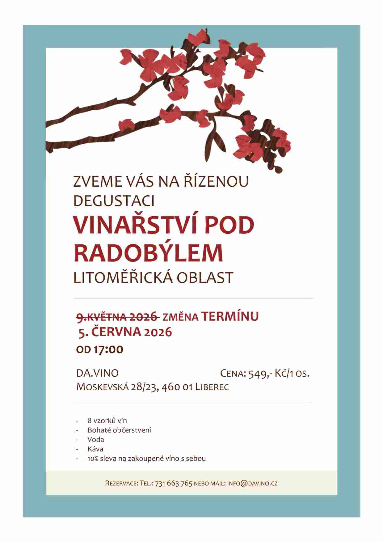 řízená degustace Barbora